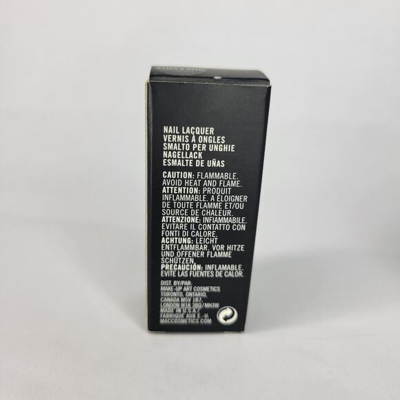 MAC Nail Lacquer "Mean & Green" Disney Villains Holographic Rainbow Duochrome - Picture 8 of 10